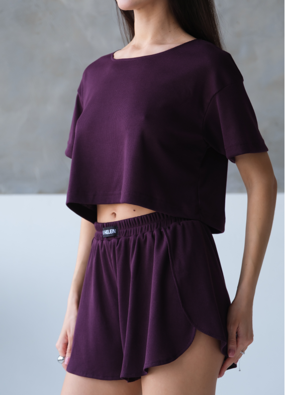 Judy, pajamas, dark lilac00-00003999-k
