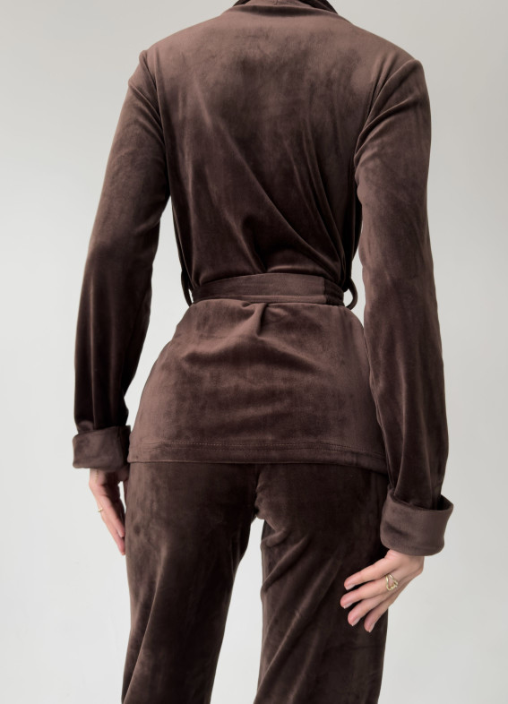 Aura, pajamas, brown00-00004119-k