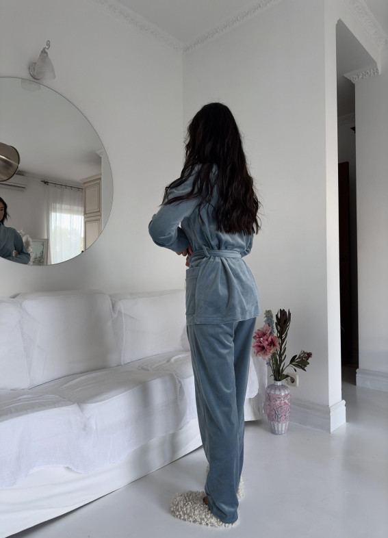 Aura, pajamas, turquoise00-00004119-k