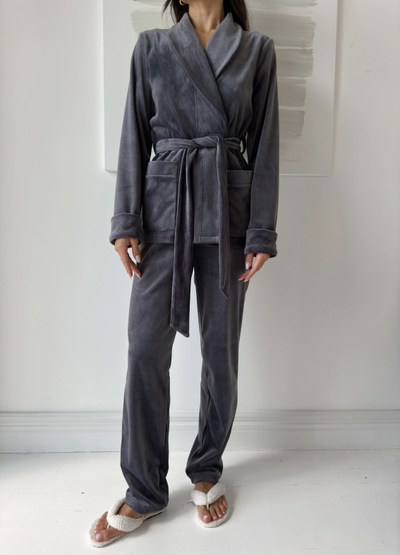 Aura, pajamas, gray00-00004119-k
