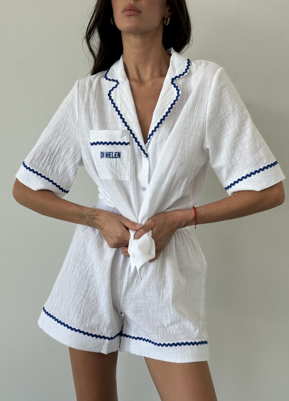 Melissa, pajamas, white00-00004591-k