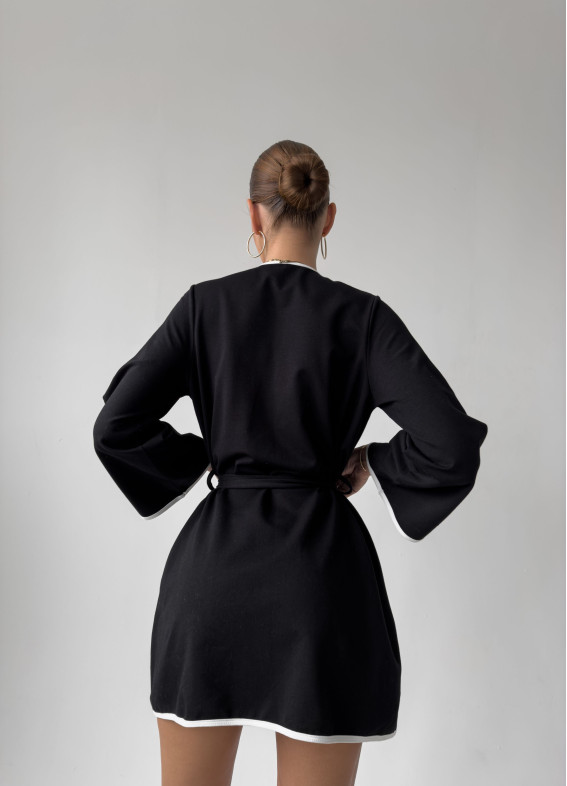 Gina, robe, black00-00004770