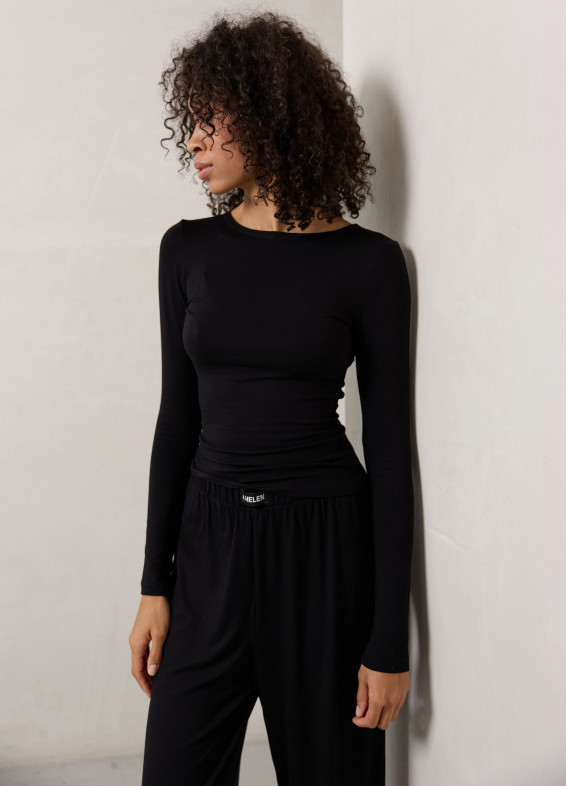 Donna, pajamas, black00-00004812-k