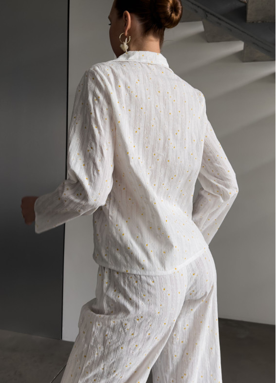 Daisy, pajamas, white00-00004844-k