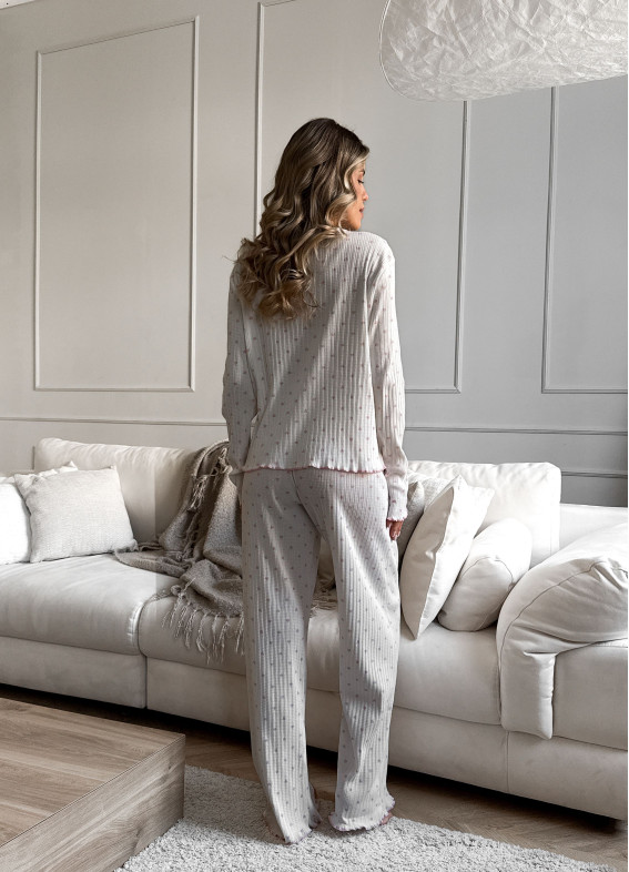 Semiramis, pajamas with pants, milky00-00004907-k-1