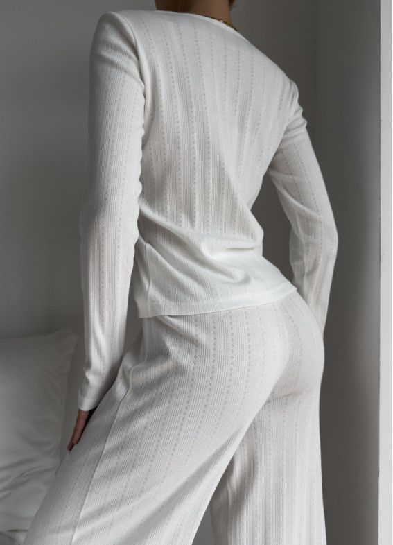 Vilena, piżama, mleczny00-00005124-k