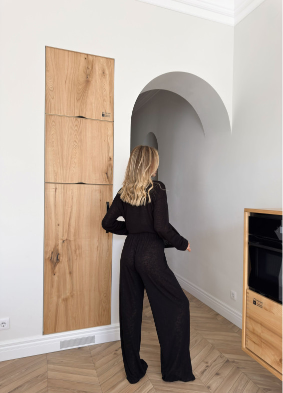 Calista, piżama, czarna00-00005194-k