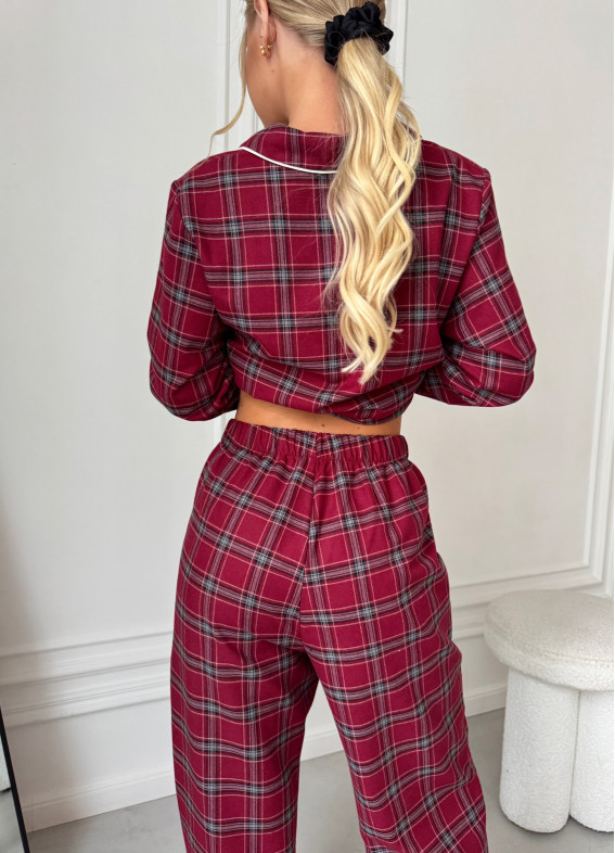 Amira, Pyjama, burgunderrot00-00005344-k