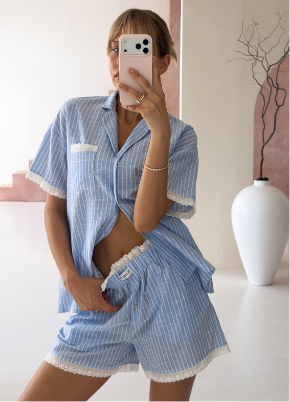 Arina, pajamas, light blue00-00005665-k
