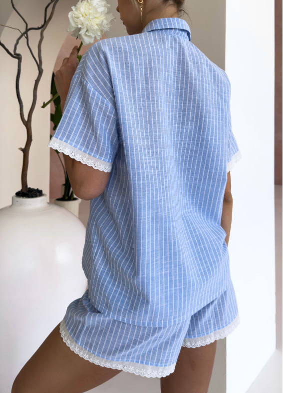 Arina, pajamas, light blue00-00005665-k