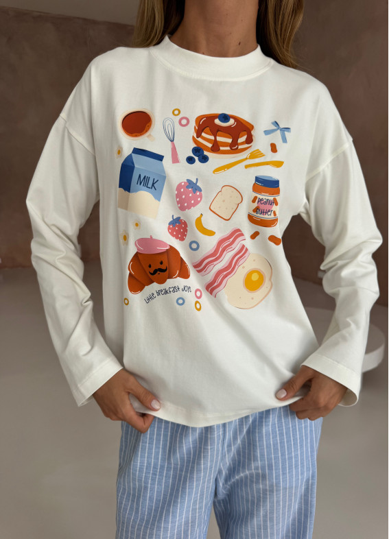 Little breakfast, pajamas, multicolor00-00005740-k